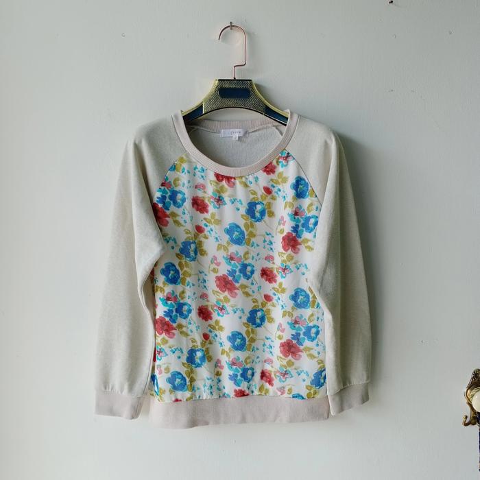 Grove/Sweater Crewneck wanita import/Outerwear sweater wanita PL Impor