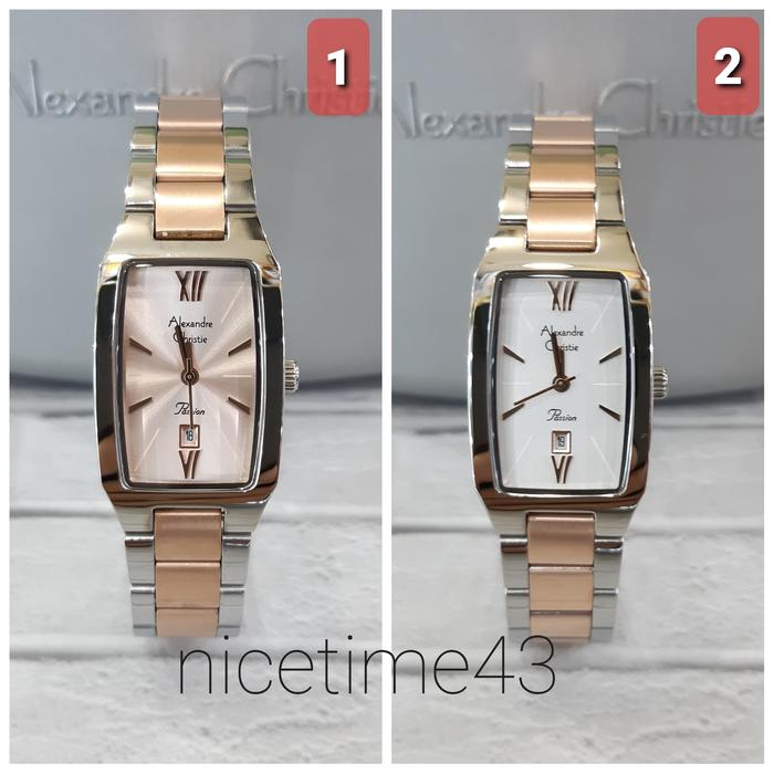 jam tangan wanita alexandre christie 2455LD 02
