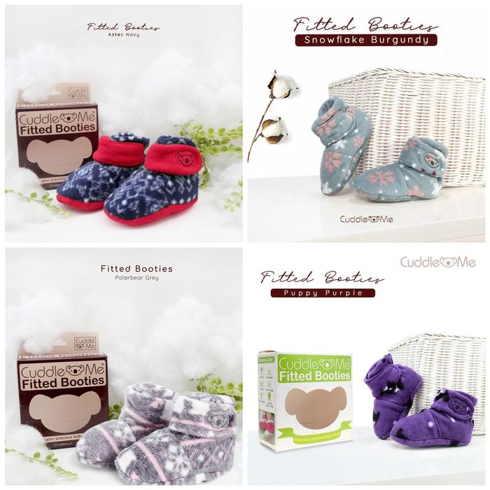 Sepatu CuddleMe Fitted Booties Cuddle Me