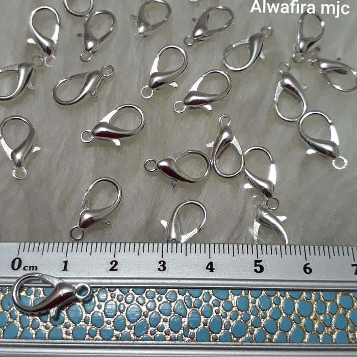 kokot udang 16 mm silver