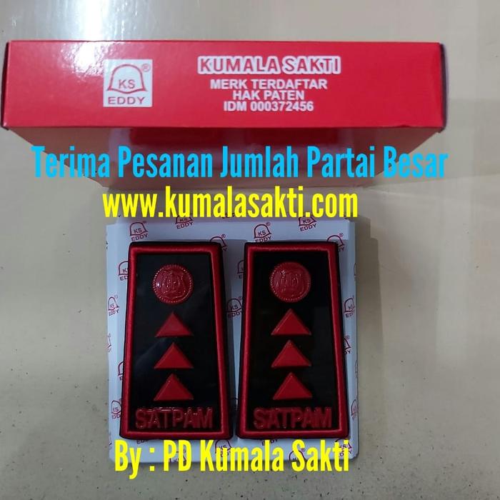 Pangkat Security Terbaru Manajer Utama|Pangkat Satpam Timbul Bordir