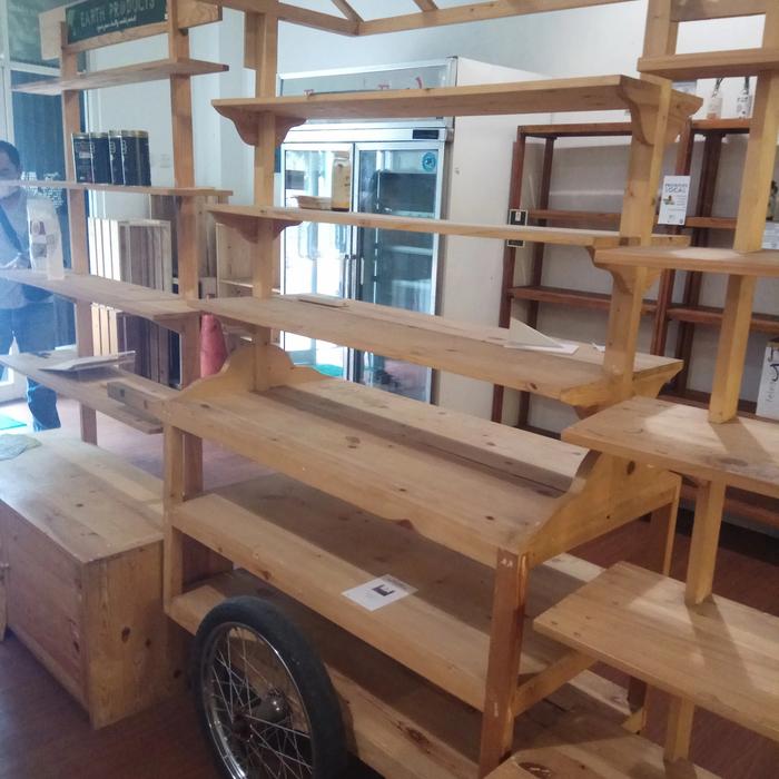 BOOTH KAYU / GEROBAK KAYU / GEROBAK KAYU PAMERAN / BOOTH KAYU GEROBAK