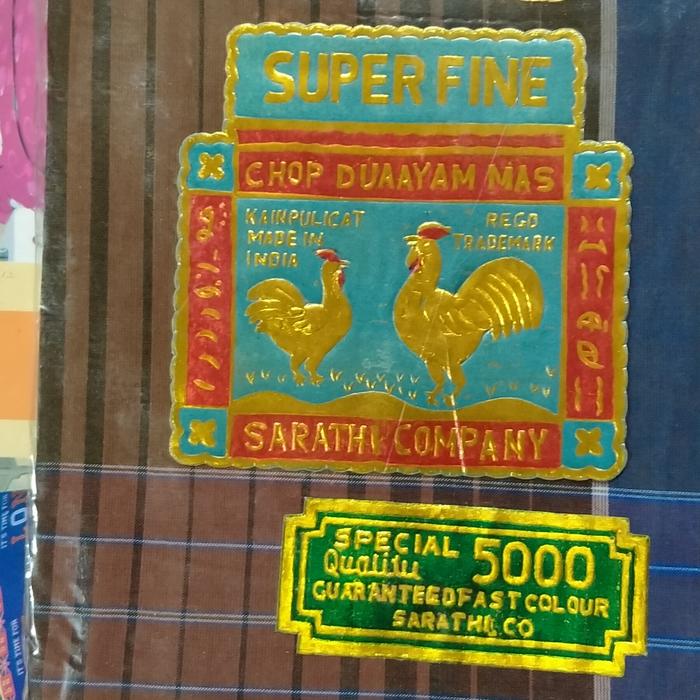 sarung cap ayam dua