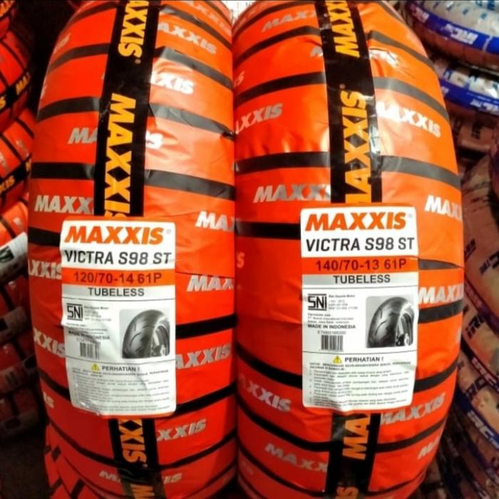 BAN MAXXIS SEPASANG BUAT MOTOR ADV TUBELESS