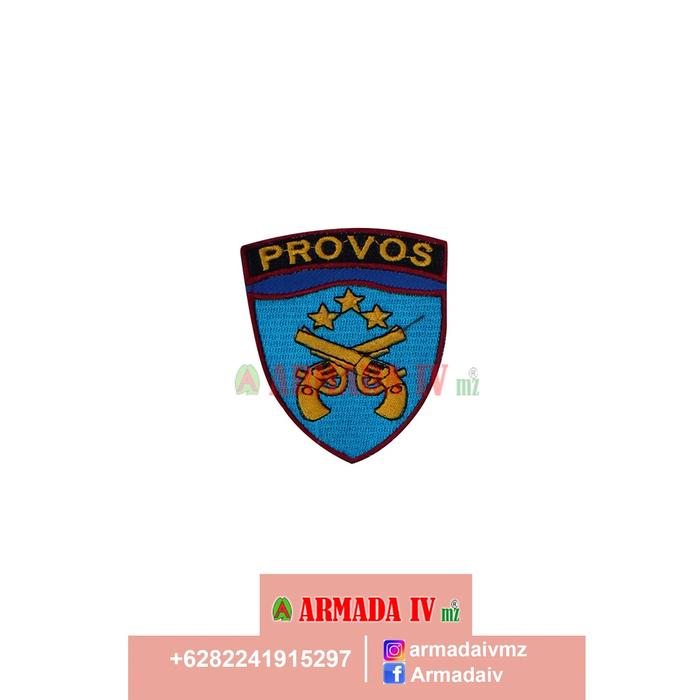 Bet PDL Logo PROVOS Biasa Brevet Polisi