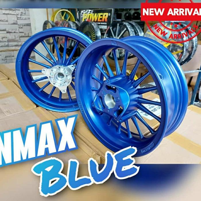 velg racing nmax new / nmax old warna biru doff / biru matte