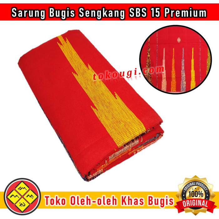 Kain Sutera Bugis Sengkang Asli Tenun Tangan Type SBS 15 Premium