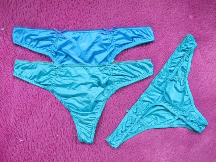 C&A LINGERIE G-STRINGS THONG BLE TUR SIZE S/M M/L L/XL XL/XXL