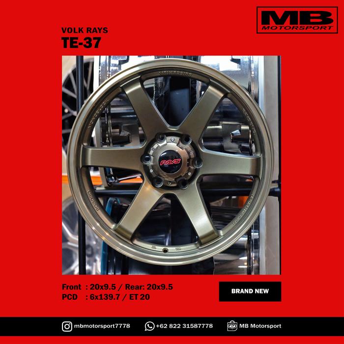 Velg Volk Rays TE37 Monoblock R20 (Replica)