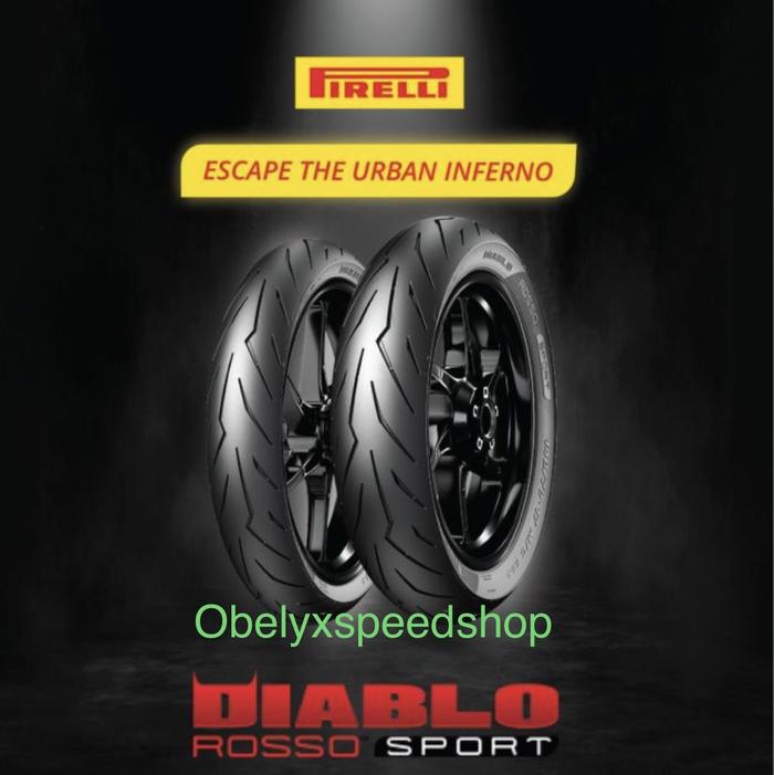 Ban Pirelli Diablo Rosso sport 110/70 & 150/60 ring 17