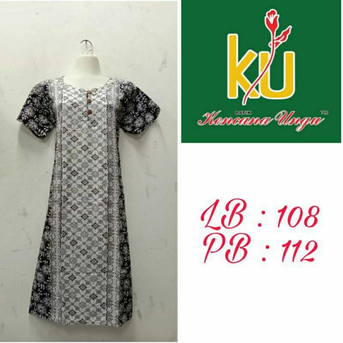 Daster Batik Kencana Ungu Model Marista
