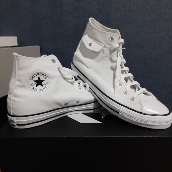Converse high pocket white