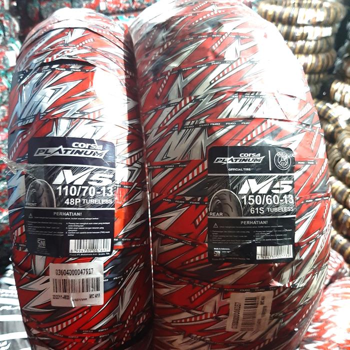 BAN CORSA PLATINUM M5 110/70-13+150/60-13 SEPASANG NMAX
