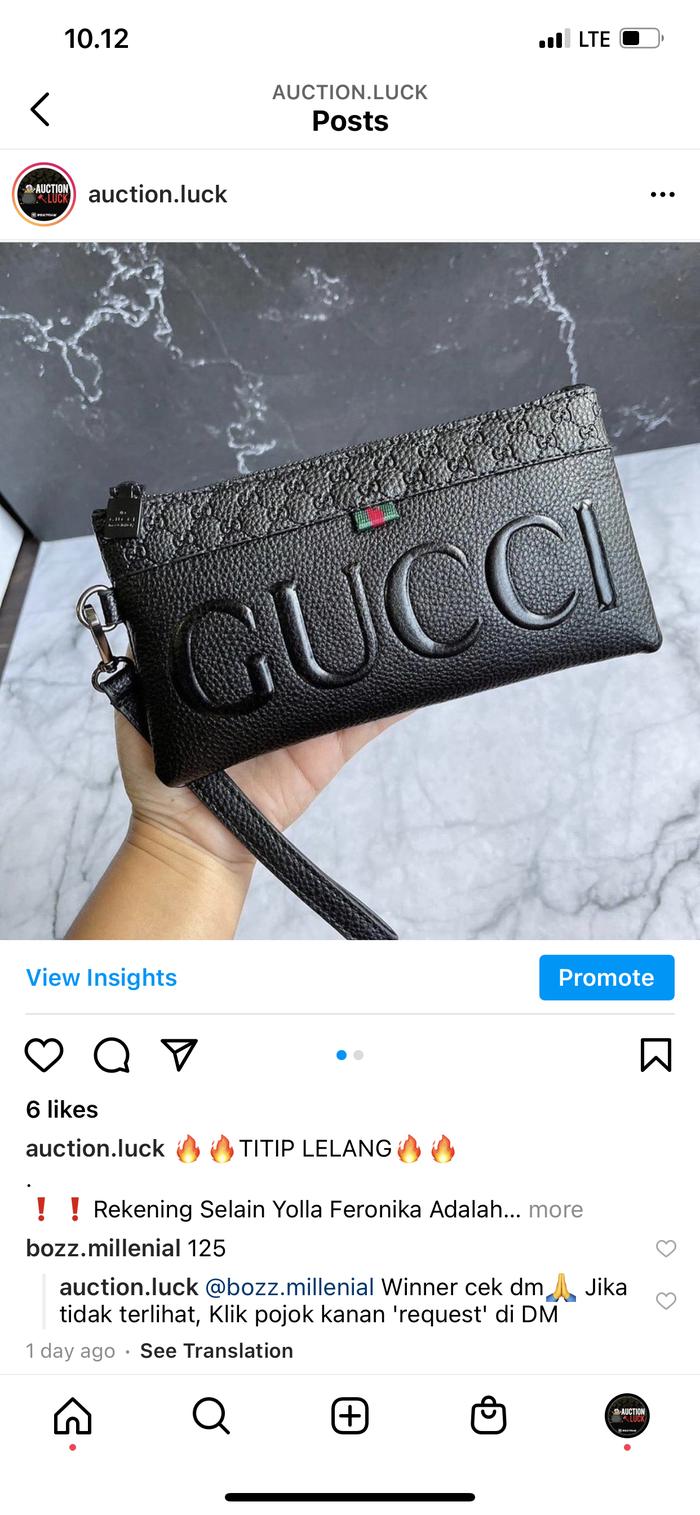 pouch gucci