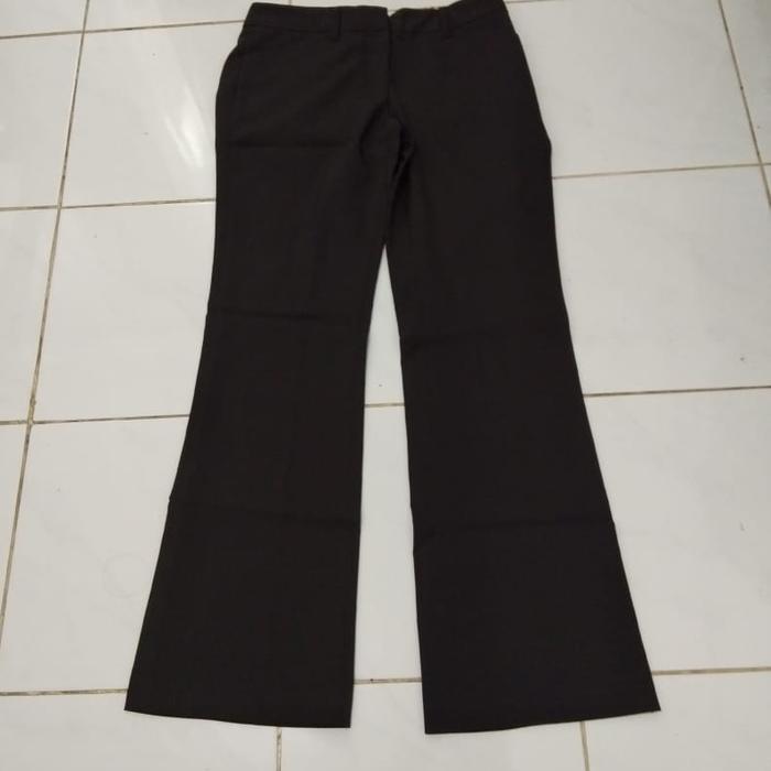 celana kerja wanita perempuan the executive abu abu size S bawahan