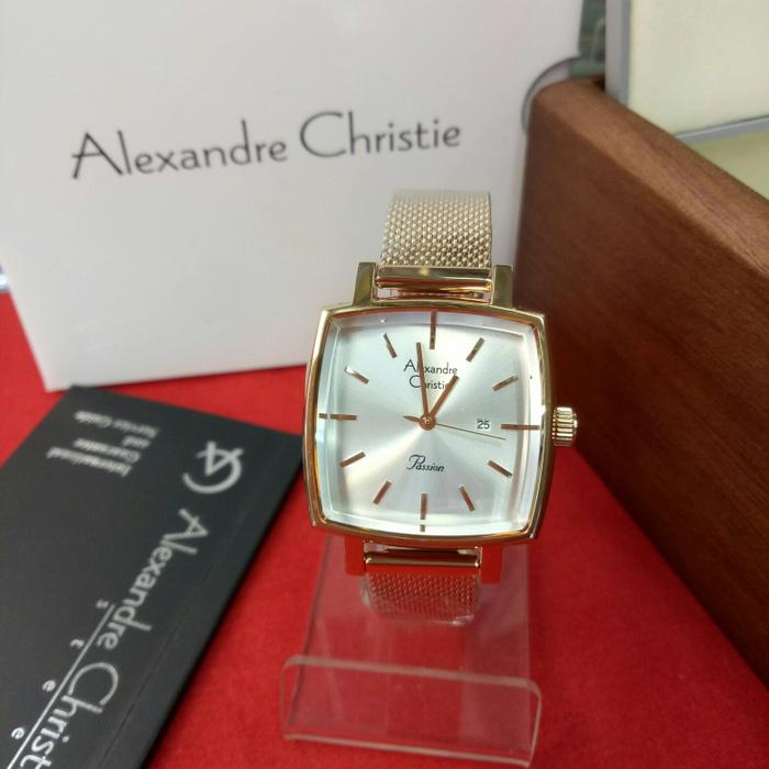Jam Tangan Analog Wanita Alexandre Christie Ac 2849 LD All Steel