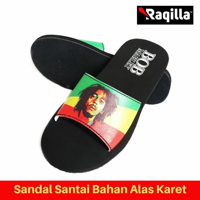 sandal santai selop pria Sandal BOB MARLEY sendal BOB MARLEY