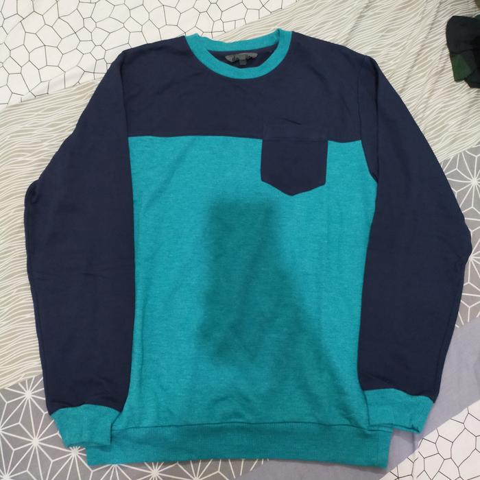 sweater kaos lengan panjang pria details used