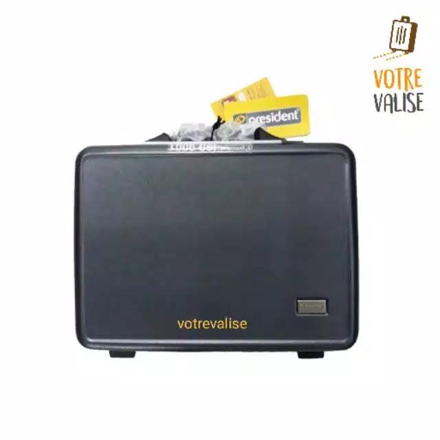 Tas kantor briefcase hardcase President 18 inch tas dokumen 3148
