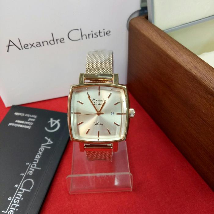 Jam Tangan Analog Wanita Alexandre Christie Ac 2849 LD All Stainless
