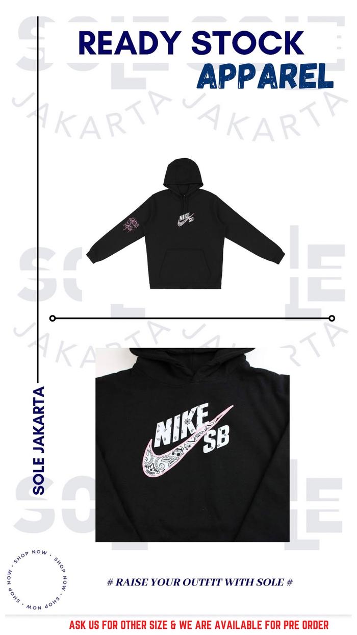 Nike x Travis Scoot Bandana Hoodie Black