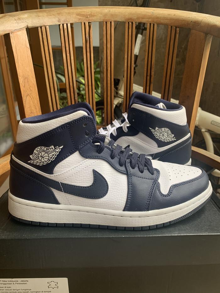 AJ 1 / AIR JORDAN 1 MID OBSIDIAN BLUE