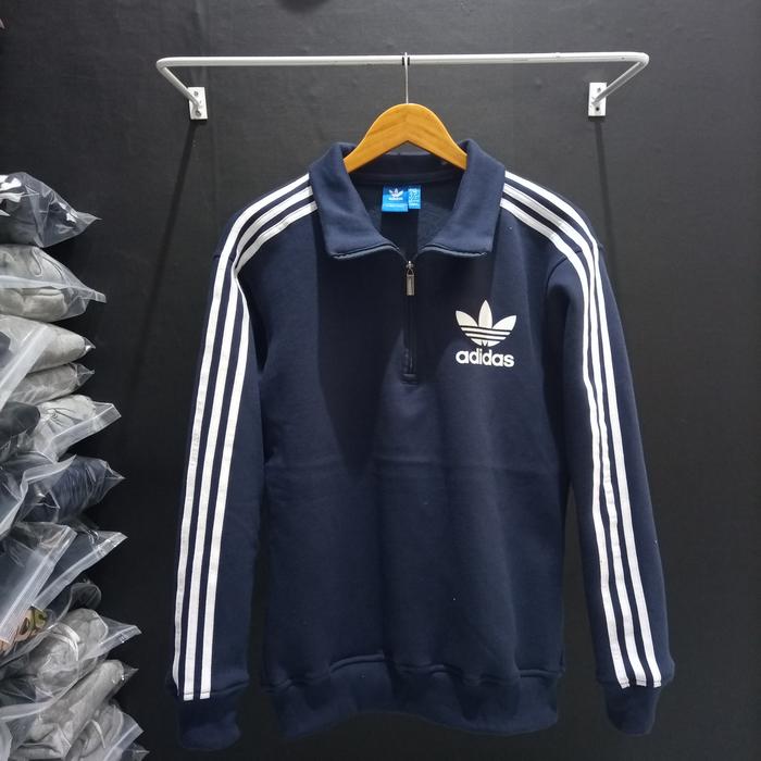 sweater adidas half zip