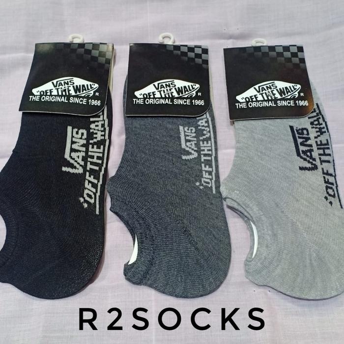 kaos kaki pria hidden socks VANS yang ber kualitas per 6 pasang