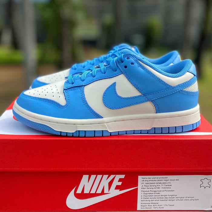 Nike Womens Dunk Low Coast University Blue / UNC Original