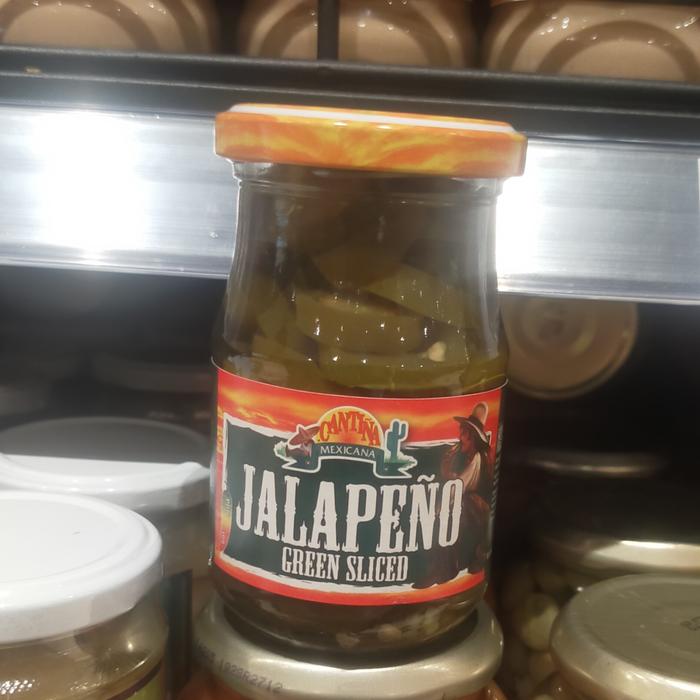 cantina jalapeno green sliced jar