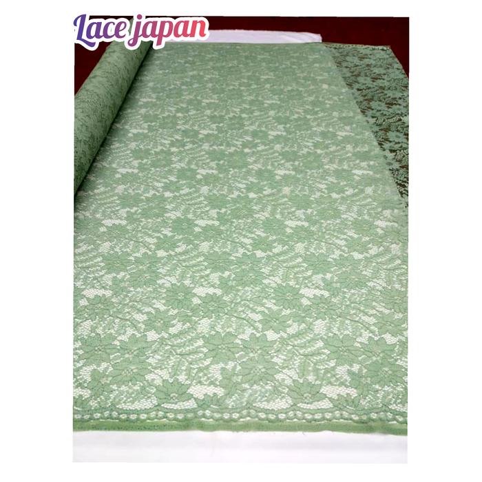kain brokat meteran Brukat jepang Bahan brokat Bahan kebaya Brukat