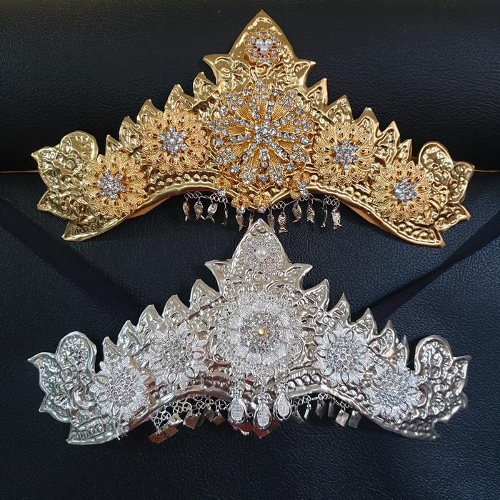 mahkota pilis pengantin palembang