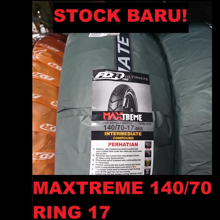 FDR MAXTREME 140/70 ring 17 Ban Motor Dual Purpose Semi Trail Tubeless