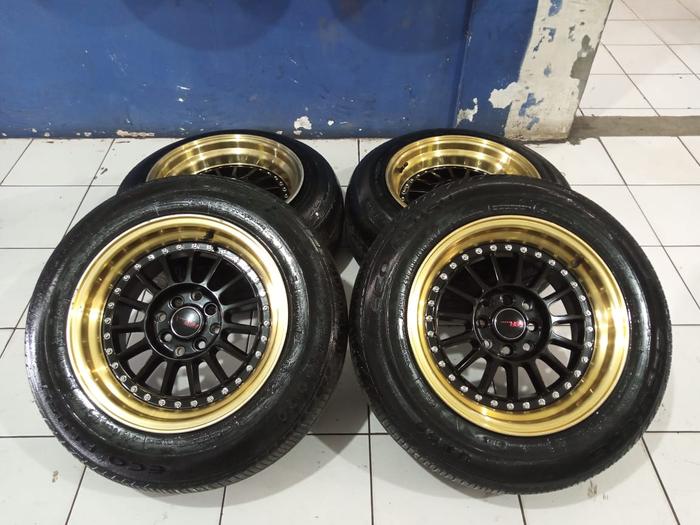 Velg Mobil Secend Racing Namlea (HSR) R15x8/9 Holle 4x100 4x114,3