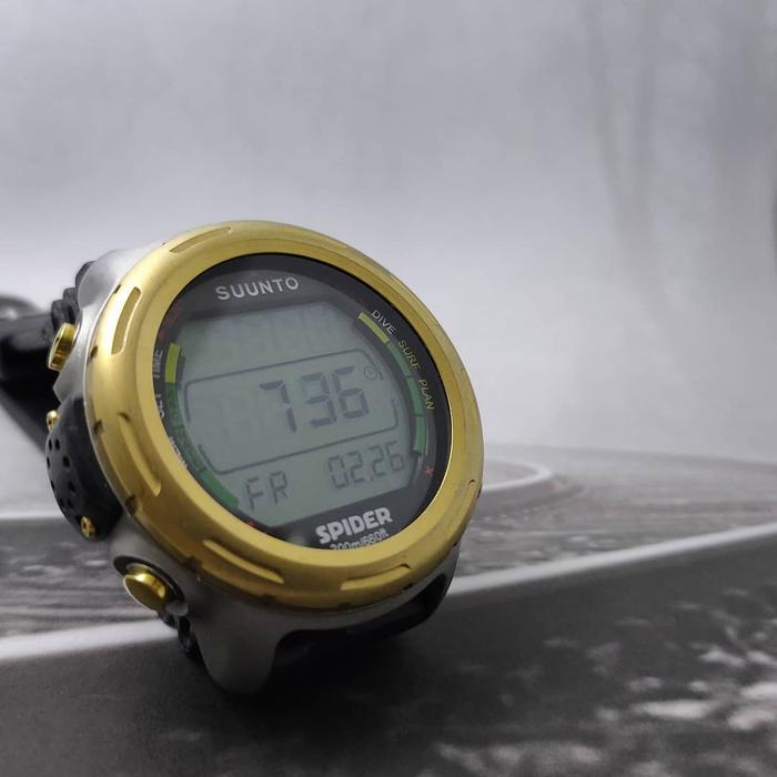 Jam Tangan Suunto Spider Diving Second Original