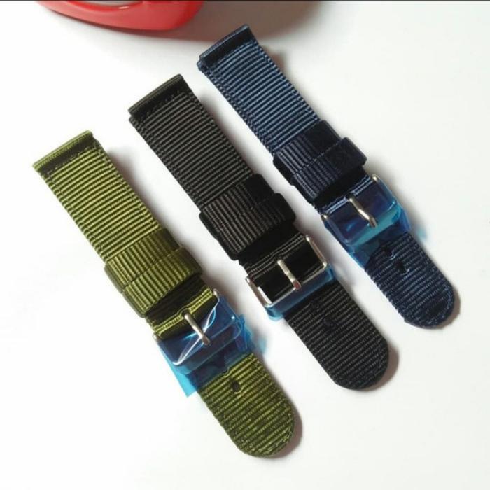 Tali Kanvas Army Jam Tangan Pria Expedition/AC/Swiss Army/Seiko