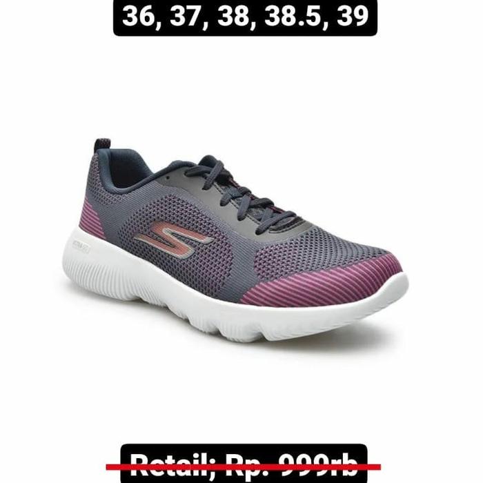 sepatu sneakers wanita skechers go run focus wmn