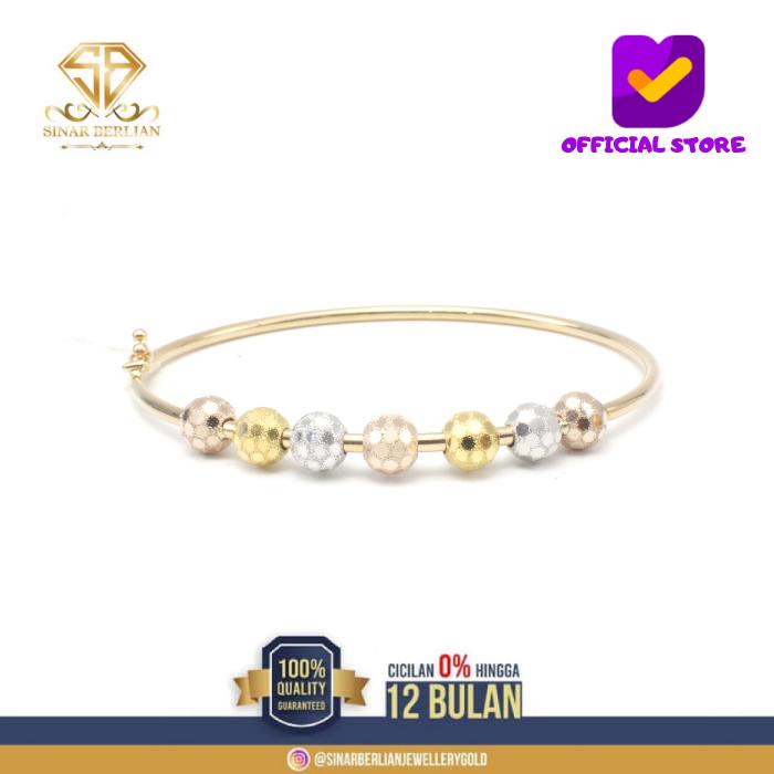 SBJ - gelang emas kuning Asli original asli GMK 585