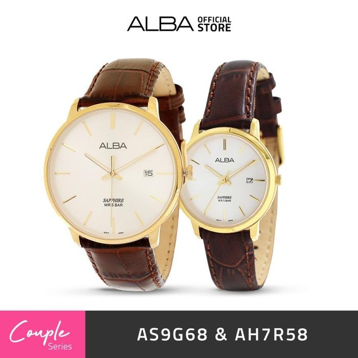 Alba Couple PRESTIGE Quartz AS9G68 & AH7R58 Original