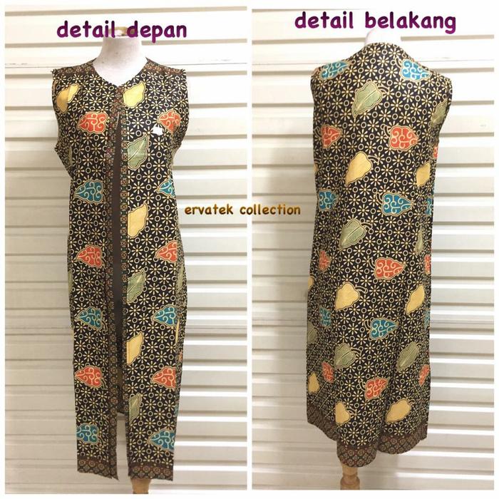 ROMPI / BOLERO BATIK PANJANG LONG OUTER BB09 / Luaran Cardigan batik