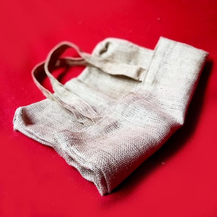 Totebag kain goni import- Shoulder bag goni polos