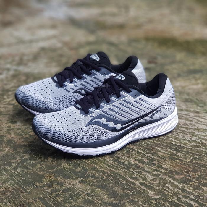 SAUCONY RIDE 13 GRAY BLACK ORIGINAL