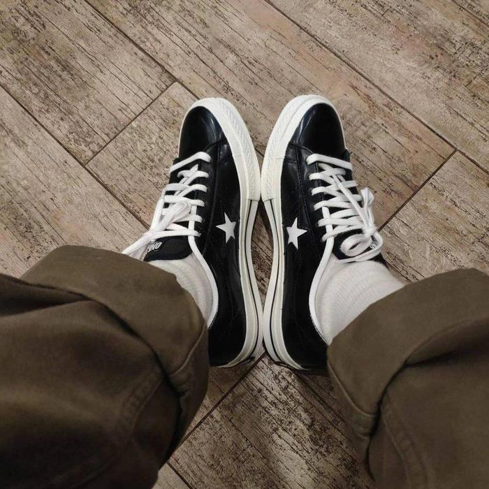 Converse Hanbyeol One Star OX Han Byeol Leather Black Original