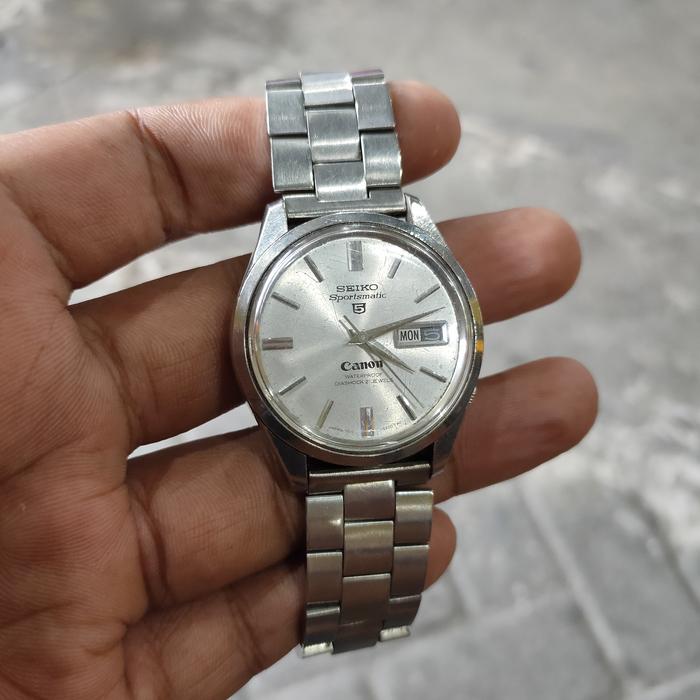 Jam Seiko Sportmatic Canon Original Japan