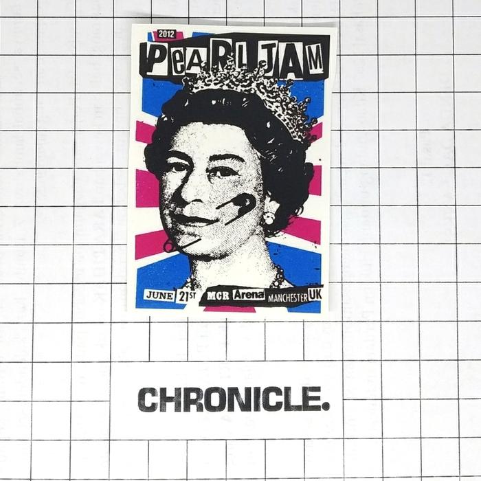STICKER VINYL WATERPROOF PEARL JAM 14