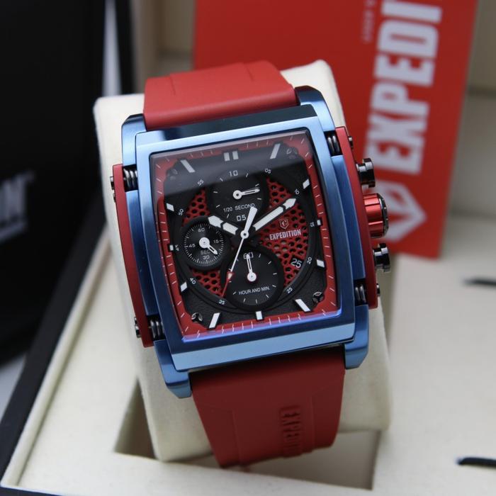 EXPEDITION E6798 RED BLUE PRIA. GARANSI RESMI 1TAHUN