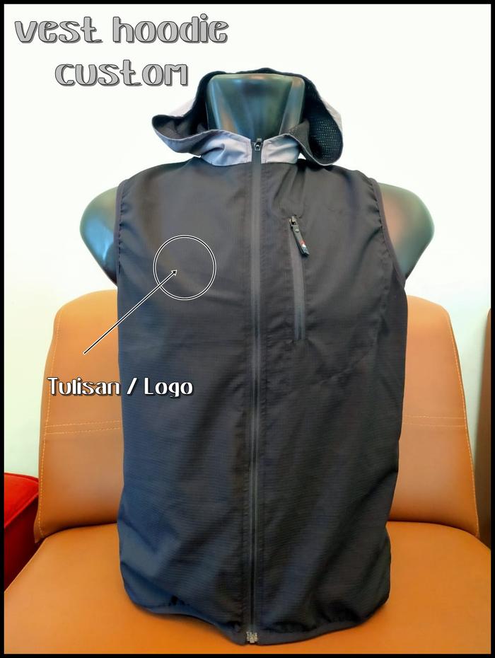 Vest / Rompi Hoodie Sepeda Custom