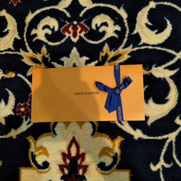 amplop recepit louis vuitton /paperbag lv