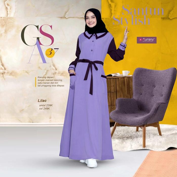 GSA 37 Gamis Aurany Terbaru 2021