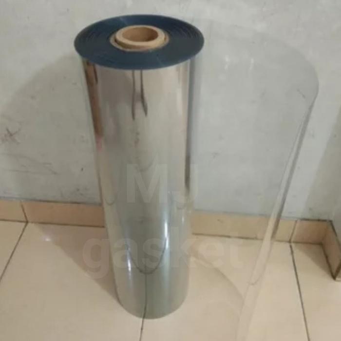 mika PVC rigid tebal 0,30mm x 70cm x 100mtr